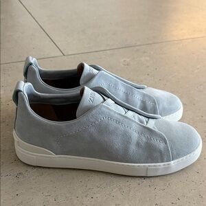 Men's Zenga Triple Stitch Suede Sneakers size 10 brand new